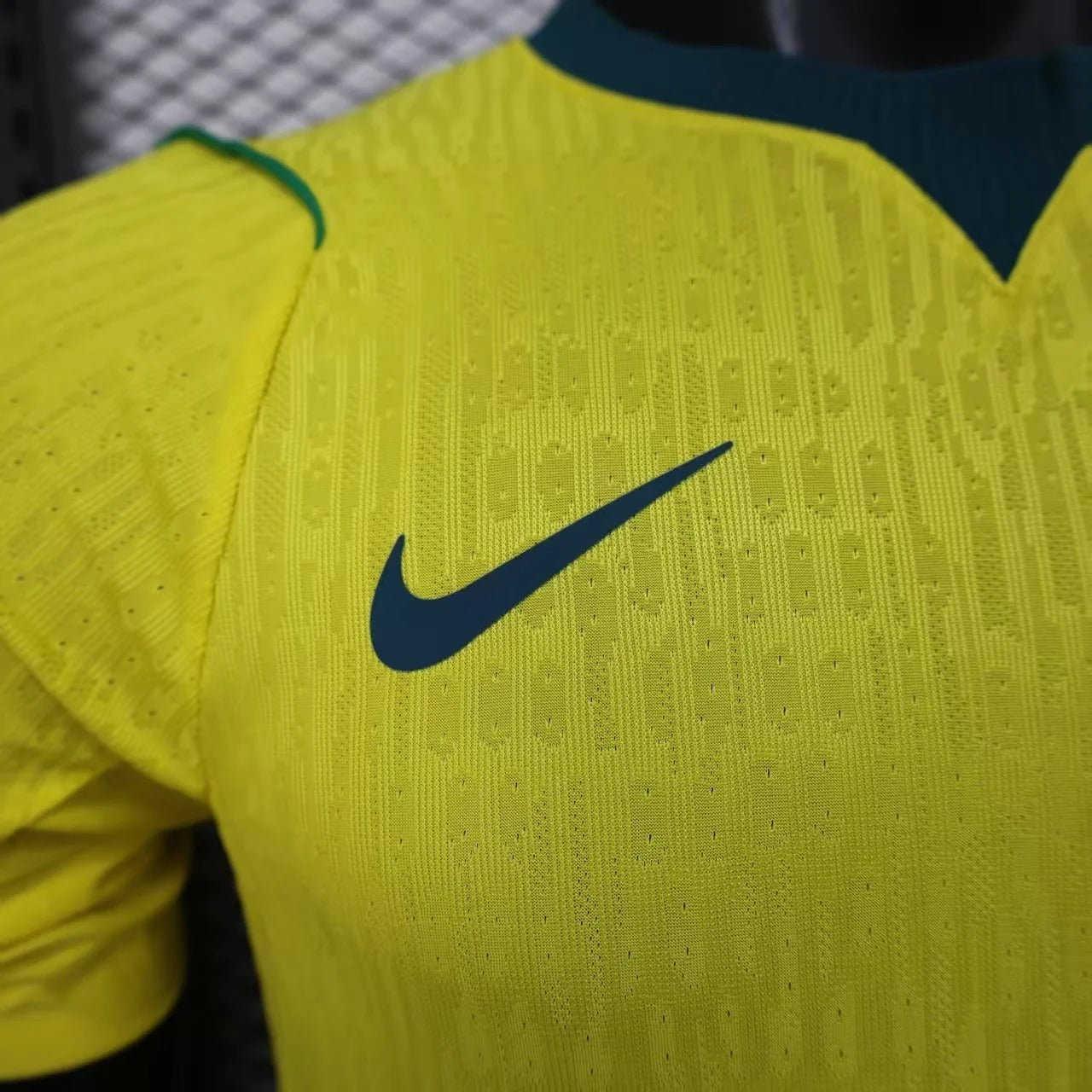 Camiseta amarilla de edición especial de Brasil 2025, versión jugador