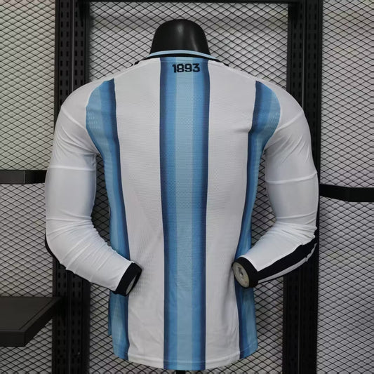Camiseta de local de Argentina 2026 edición jugador manga larga
