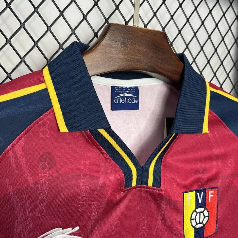 Camiseta retro local de fútbol de Venezuela año 2000