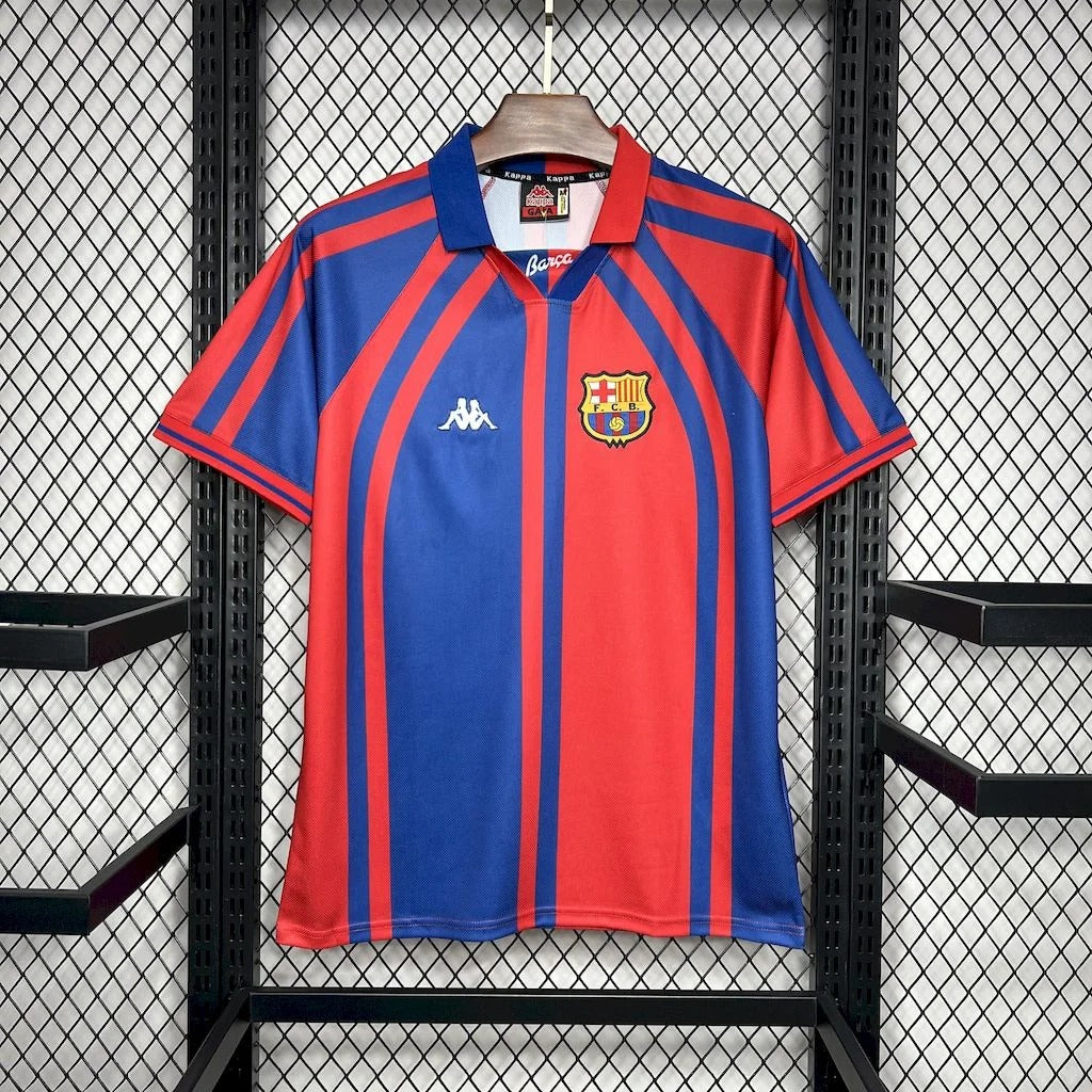 Camiseta retro local del FC Barcelona 1997/98