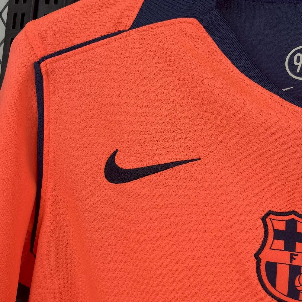 Camiseta de la tercera equipación del FC Barcelona 25/26, edición fan