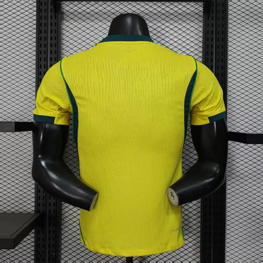 Camiseta amarilla de edición especial de Brasil 2025, versión jugador