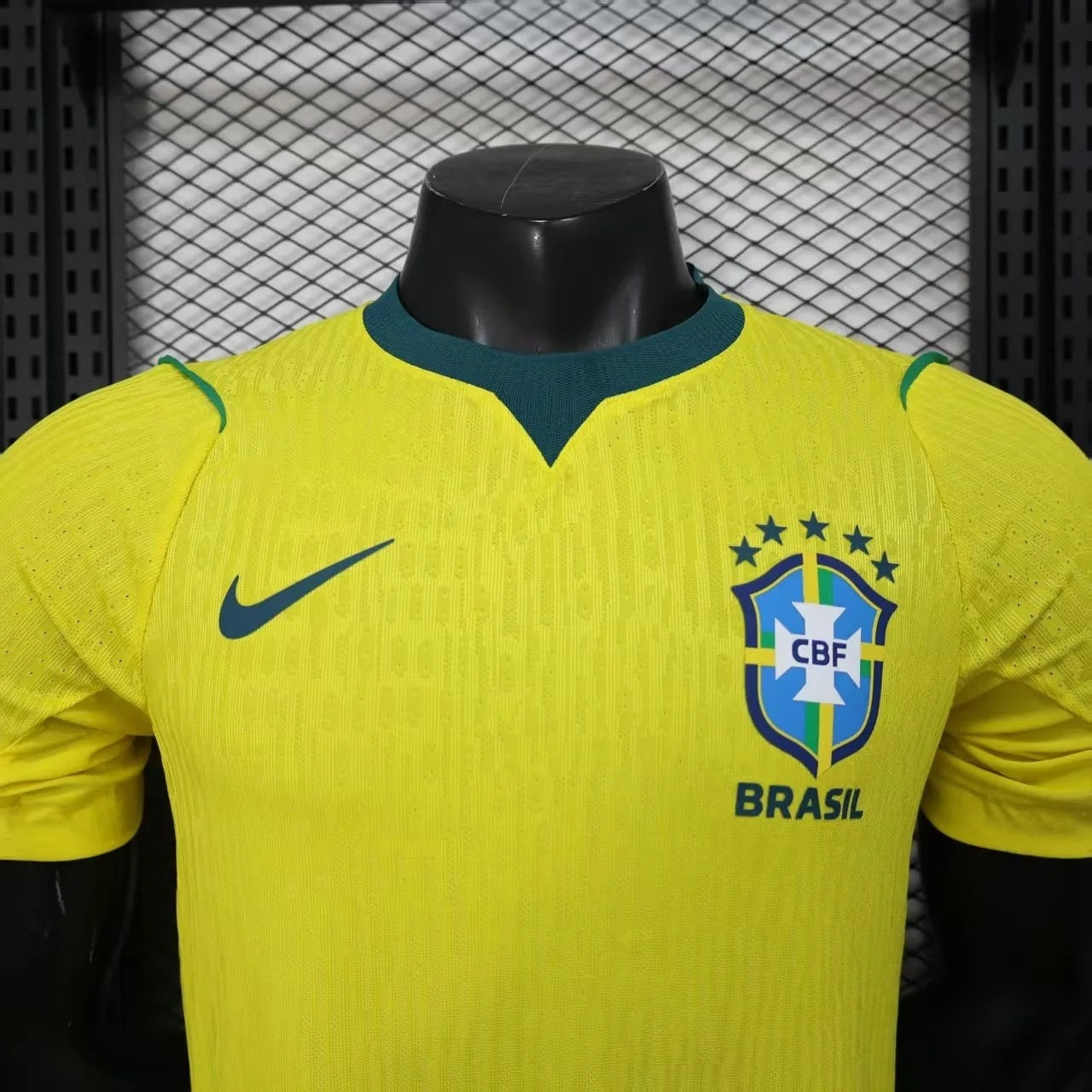 Camiseta amarilla de edición especial de Brasil 2025, versión jugador