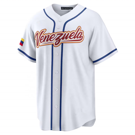Camiseta de béisbol de Venezuela 2026 edición local para hombre