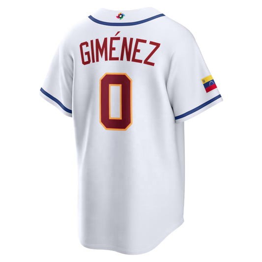 Camiseta de béisbol de Venezuela 2026 edición local para hombre