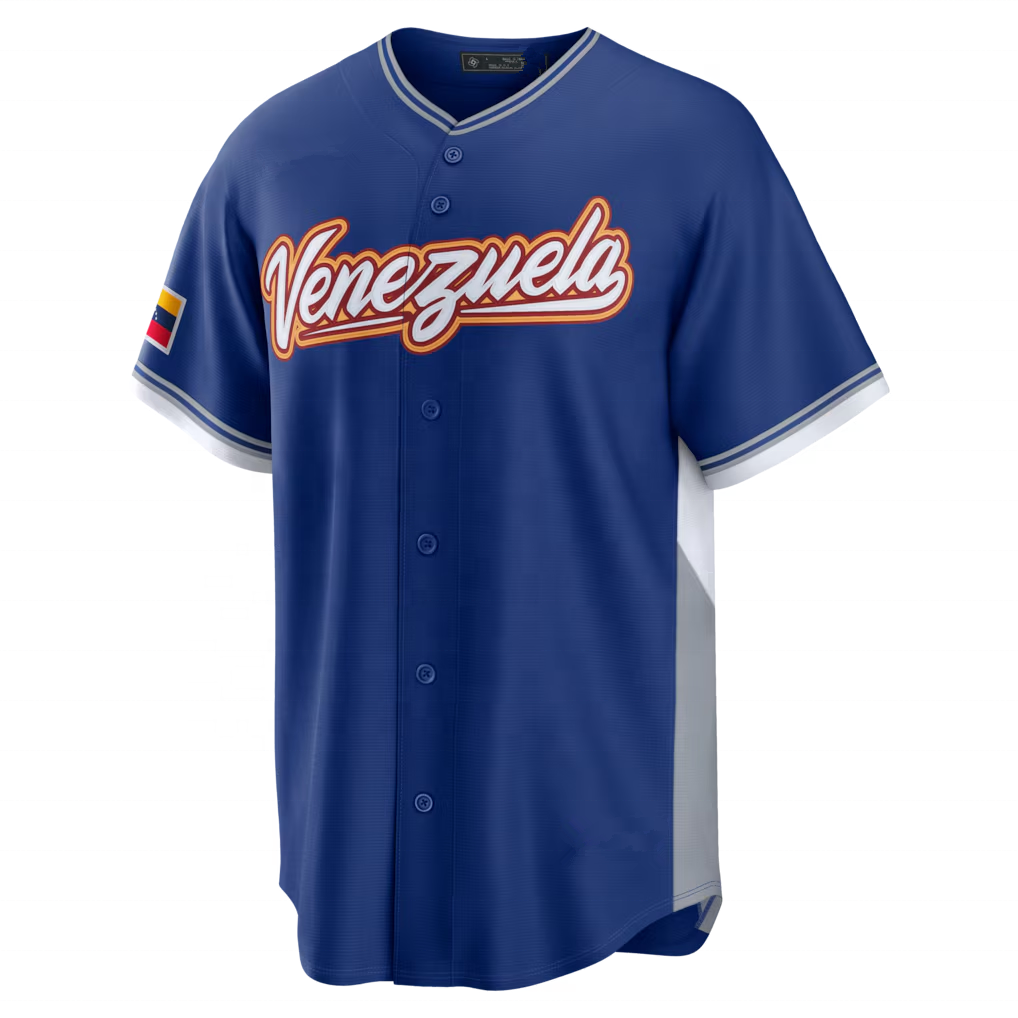 Camiseta de béisbol de Venezuela 2026 edición local para hombre