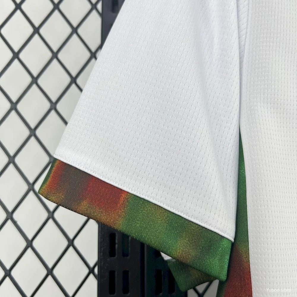 Camiseta blanca edición especial de Portugal 25/26, edición fan
