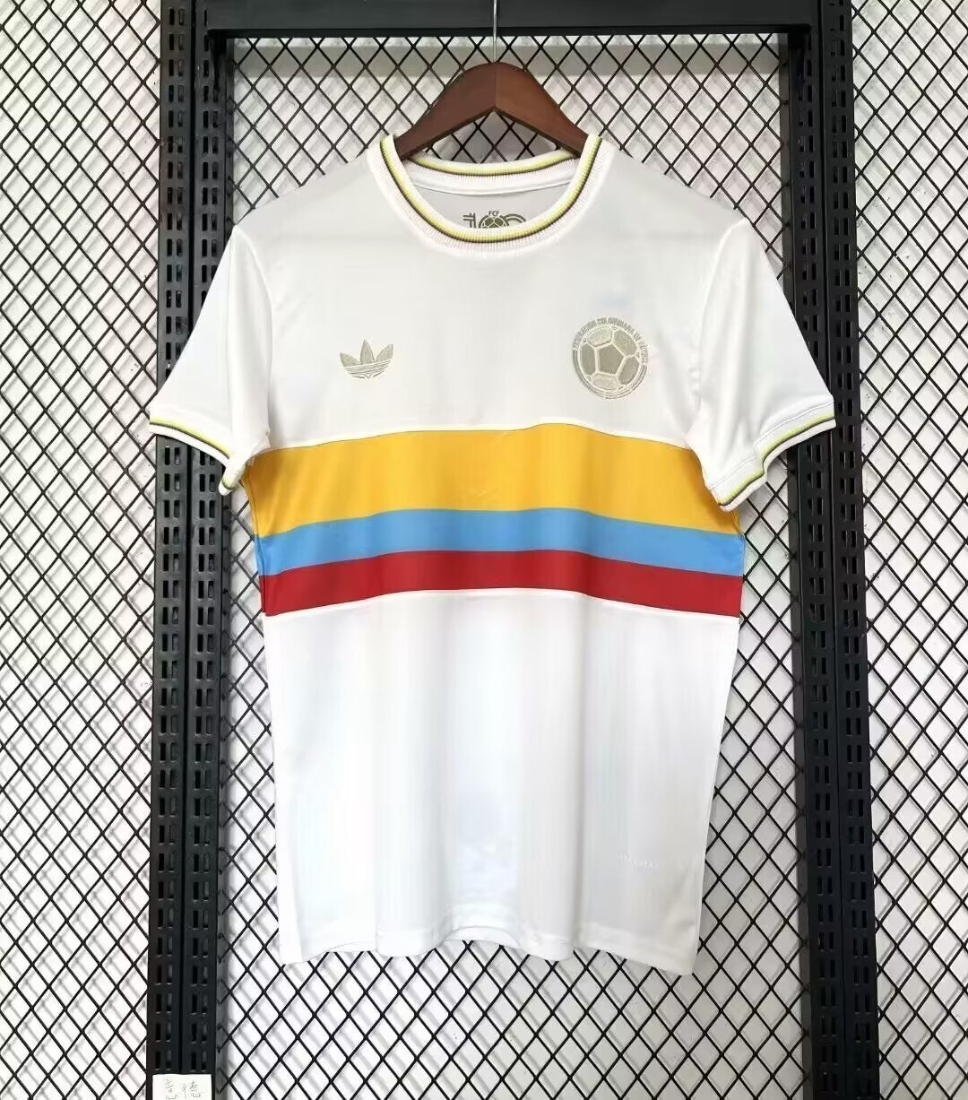 Camiseta de Colombia 2025 edición 120 aniversario edición fan