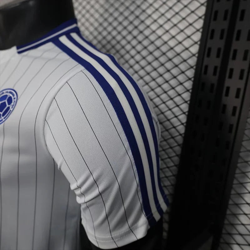 Camiseta de Colombia 2026 edición jugador, edición especial blanca