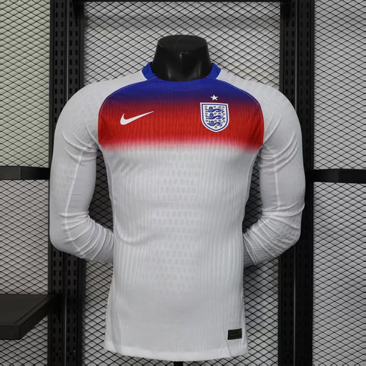 Camiseta de Inglaterra 25/26 manga larga versión jugador