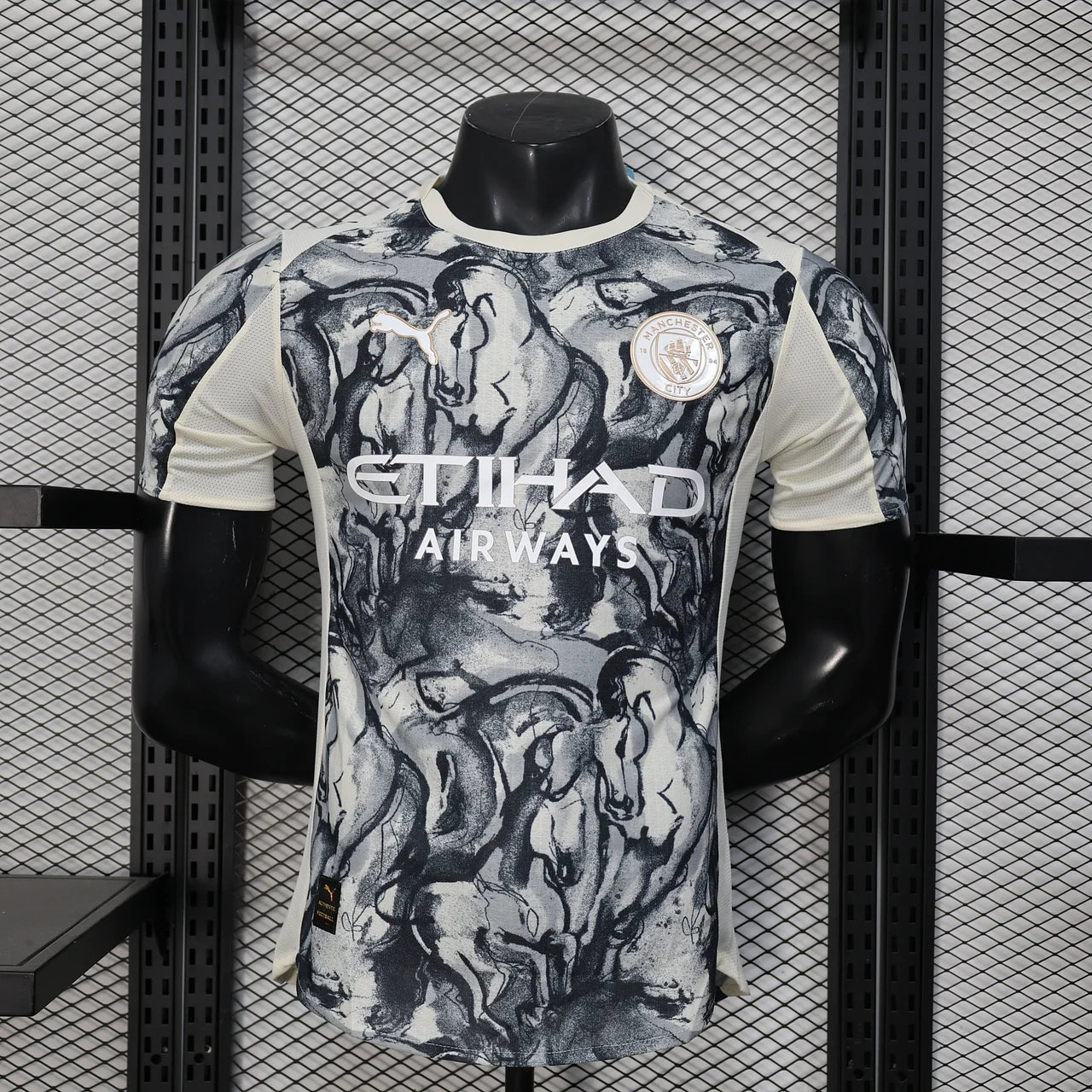 Camiseta de edición especial del Manchester City 25/26, edición jugador, Año del Caballo.