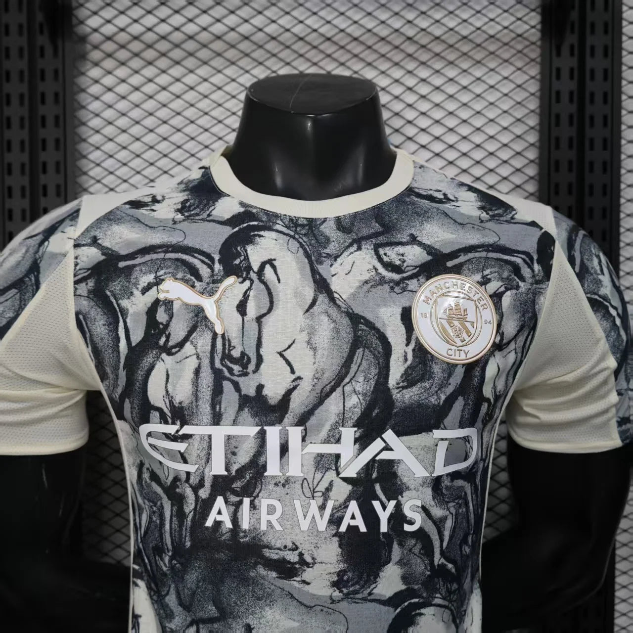Camiseta de edición especial del Manchester City 25/26, edición jugador, Año del Caballo.