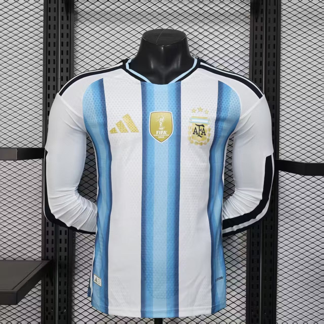Camiseta de local de Argentina 2026 edición jugador manga larga