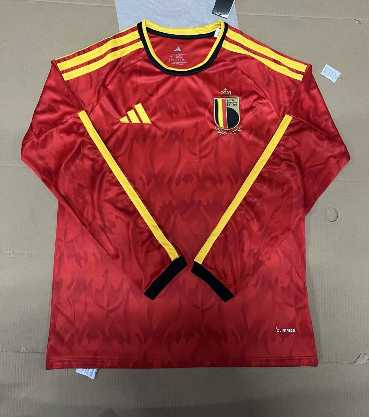 Camiseta de local de Bélgica 2026 edición para aficionados manga larga
