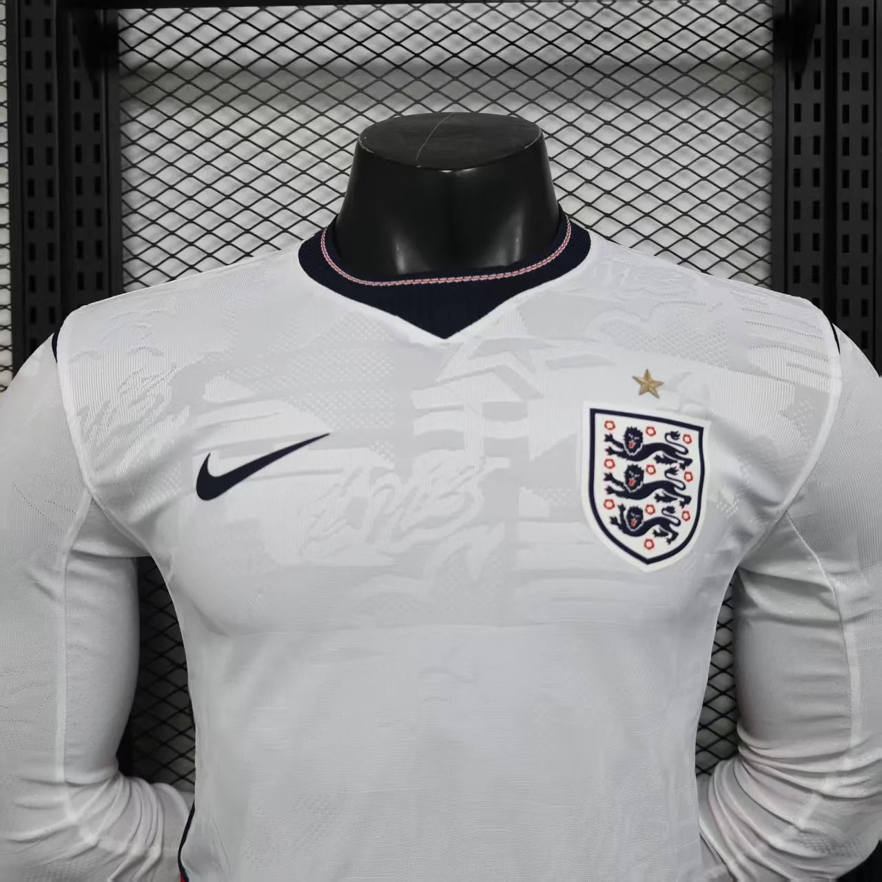 Camiseta de local de Inglaterra 2026 versión jugador manga larga