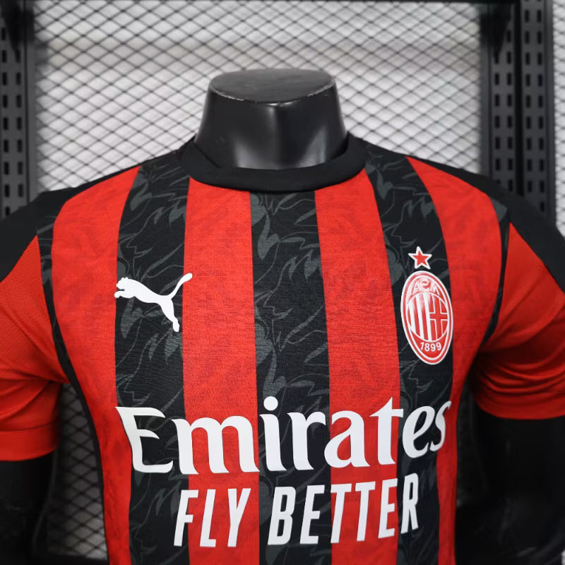 Camiseta de local del AC Milan 25/26 edición jugador