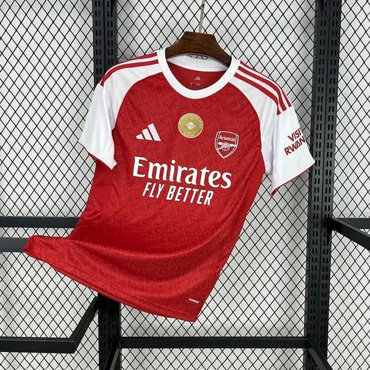 Camiseta de local del Arsenal 25/26, campeón del Mundial de Clubes, edición fan