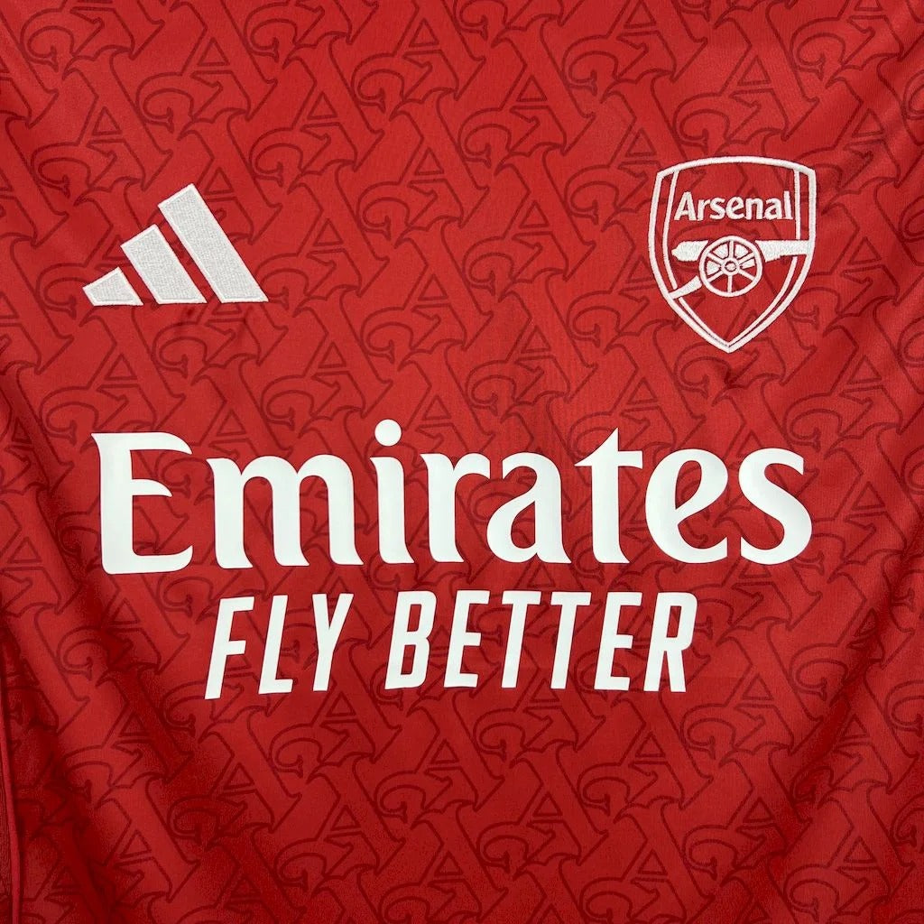 Camiseta de local del Arsenal 25/26, campeón del Mundial de Clubes, edición fan