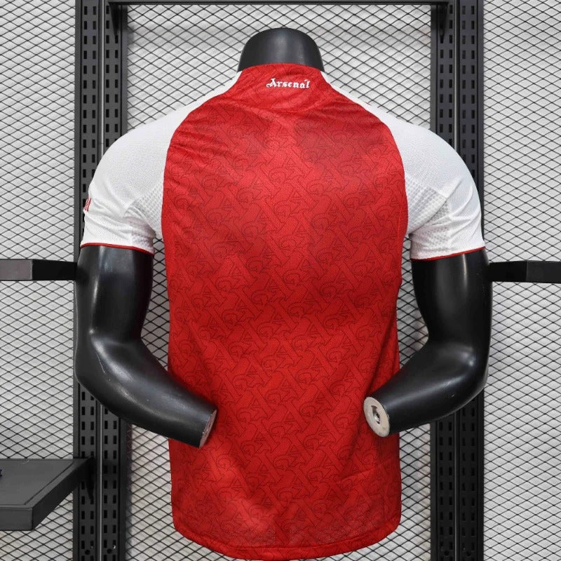 Camiseta de local del Arsenal 25 26, versión jugador