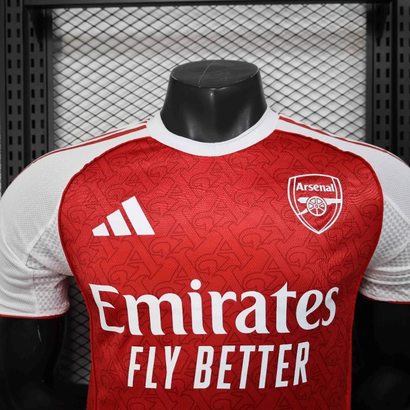 Camiseta de local del Arsenal 25 26, versión jugador
