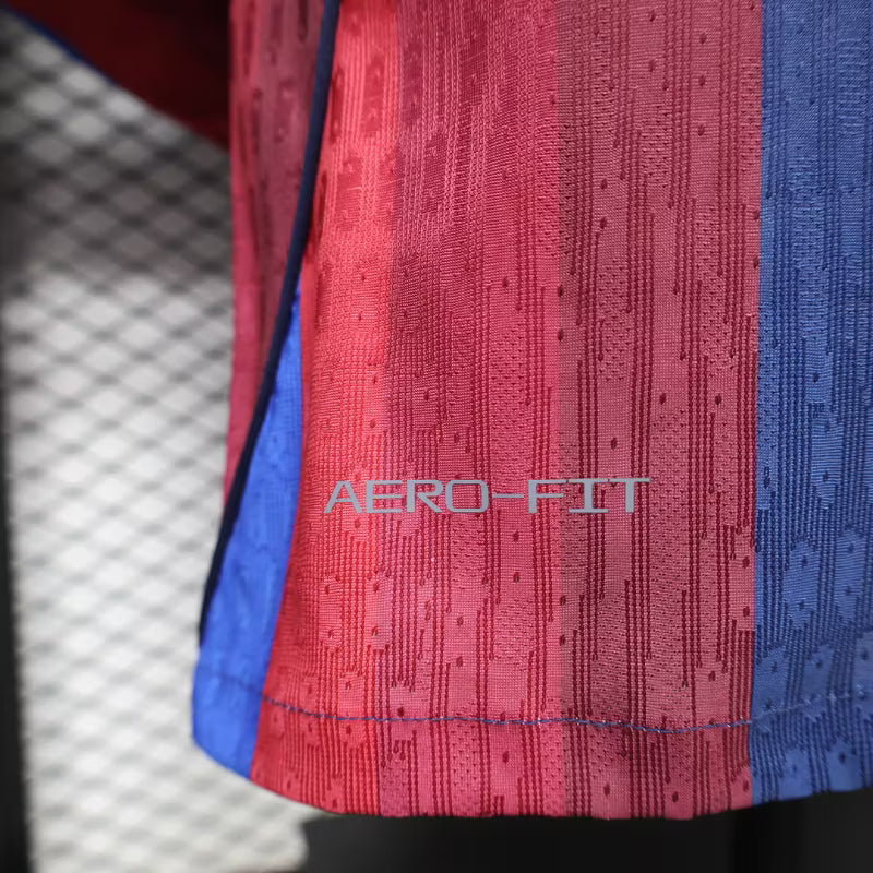 Camiseta de local del Barcelona 2027 edición jugador manga larga