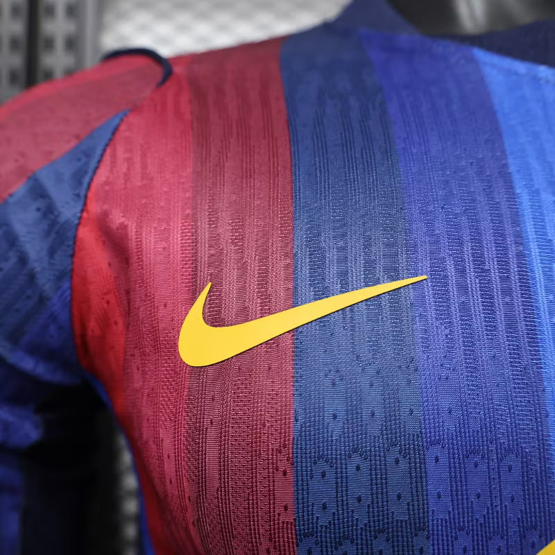 Camiseta de local del Barcelona 2027 edición jugador manga larga
