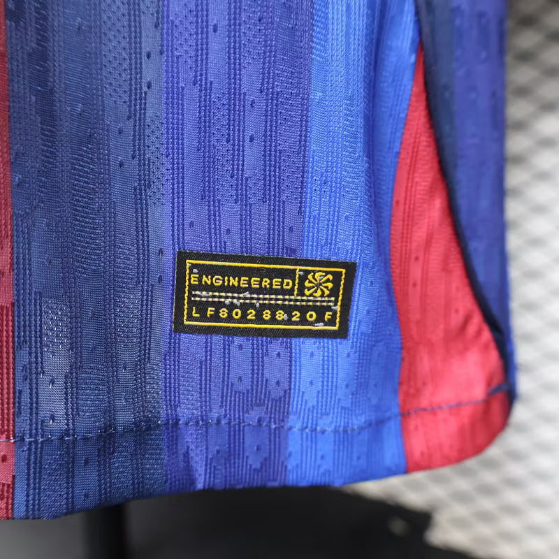 Camiseta de local del Barcelona 2027 edición jugador manga larga