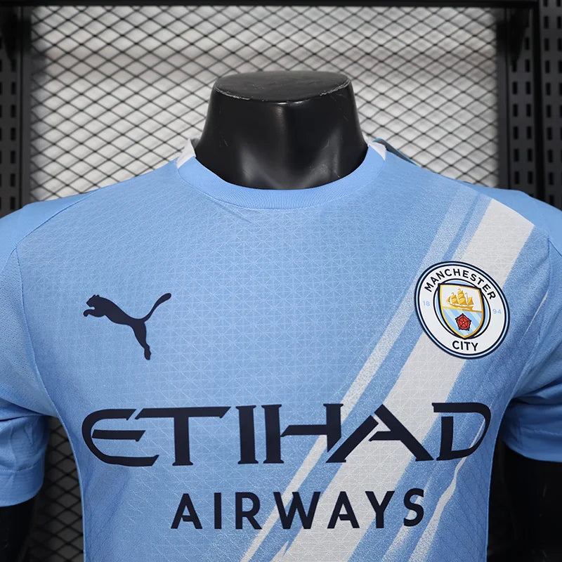 Camiseta de local del Manchester City 25/26, edición jugador