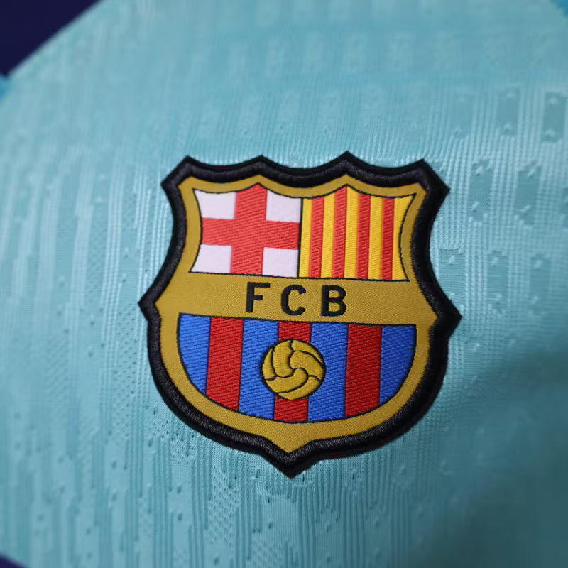 Camiseta de tercera equipación del Barcelona 2027 edición jugador manga larga