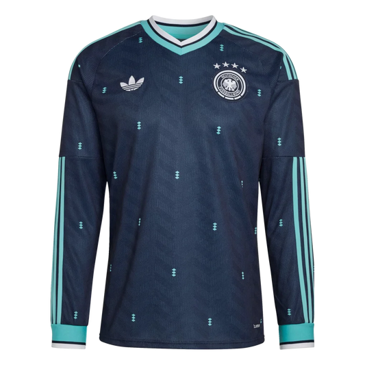 Camiseta de visitante de Alemania 2026 edición para aficionados manga larga