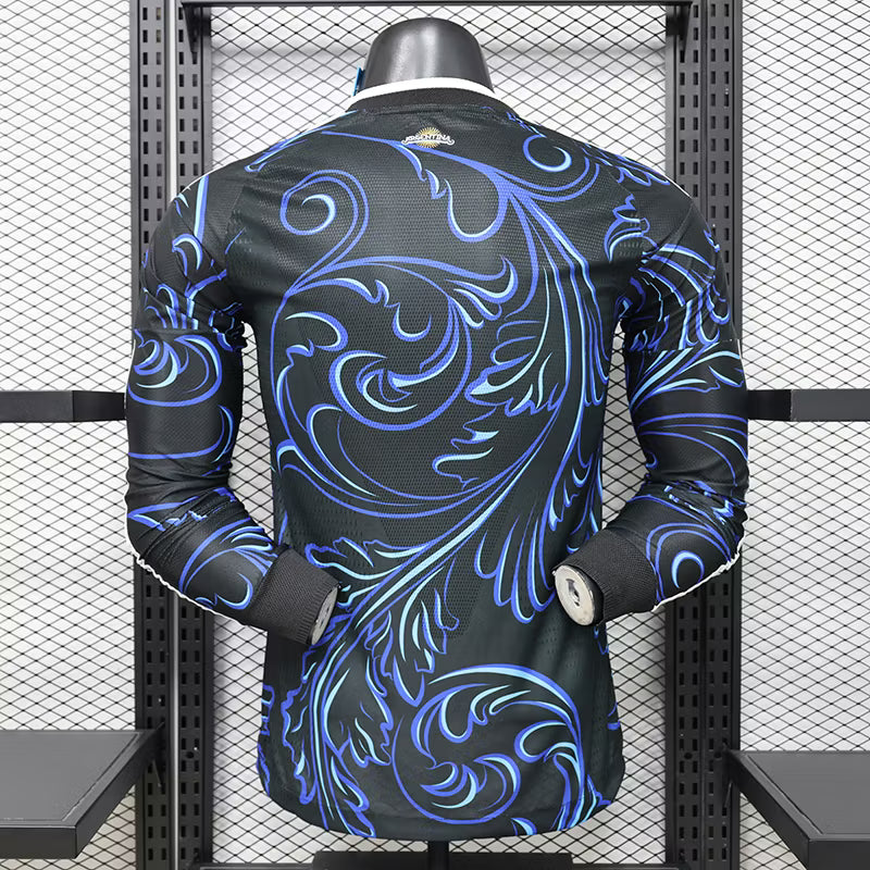 Camiseta de visitante de Argentina 2026 edición jugador manga larga