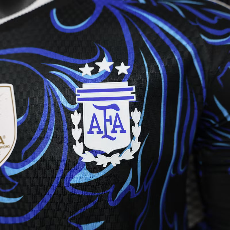 Camiseta de visitante de Argentina 2026 edición jugador manga larga