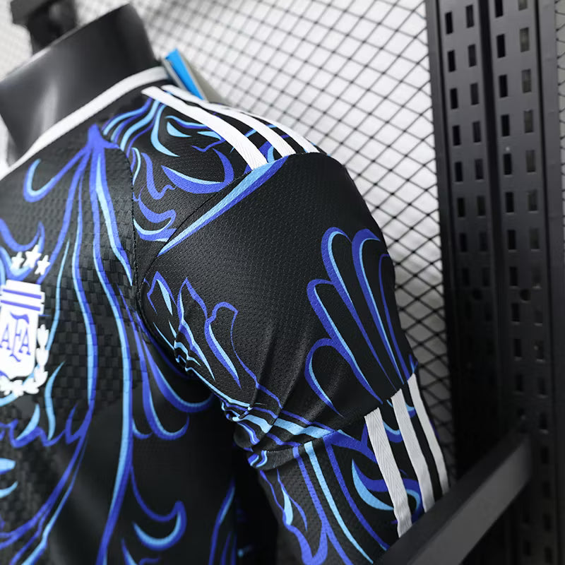 Camiseta de visitante de Argentina 2026 edición jugador manga larga