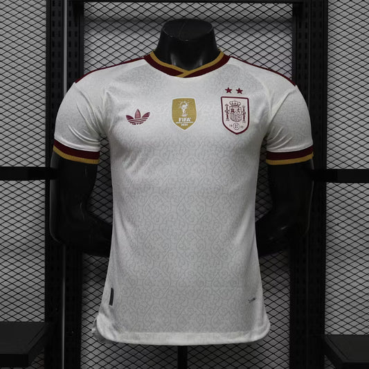 Camiseta de visitante de España 2026 edición jugadora Campeonas del Mundo