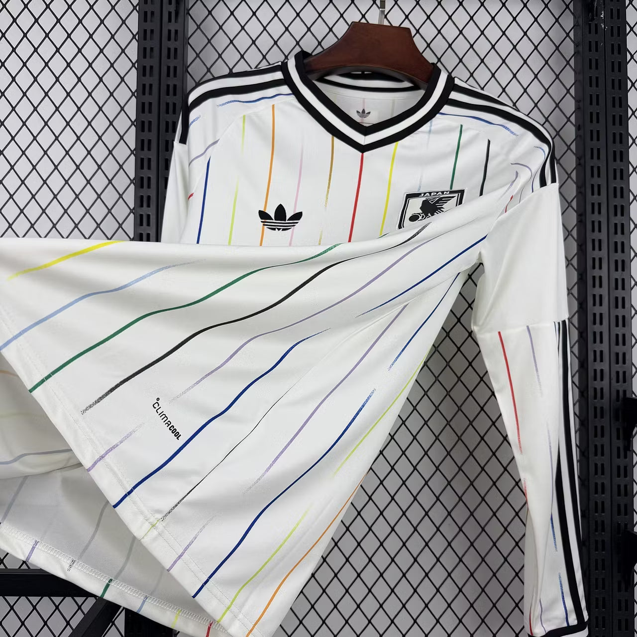Camiseta de visitante de Japón 2026 edición fan manga larga