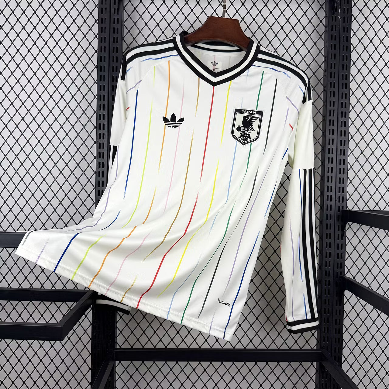 Camiseta de visitante de Japón 2026 edición fan manga larga