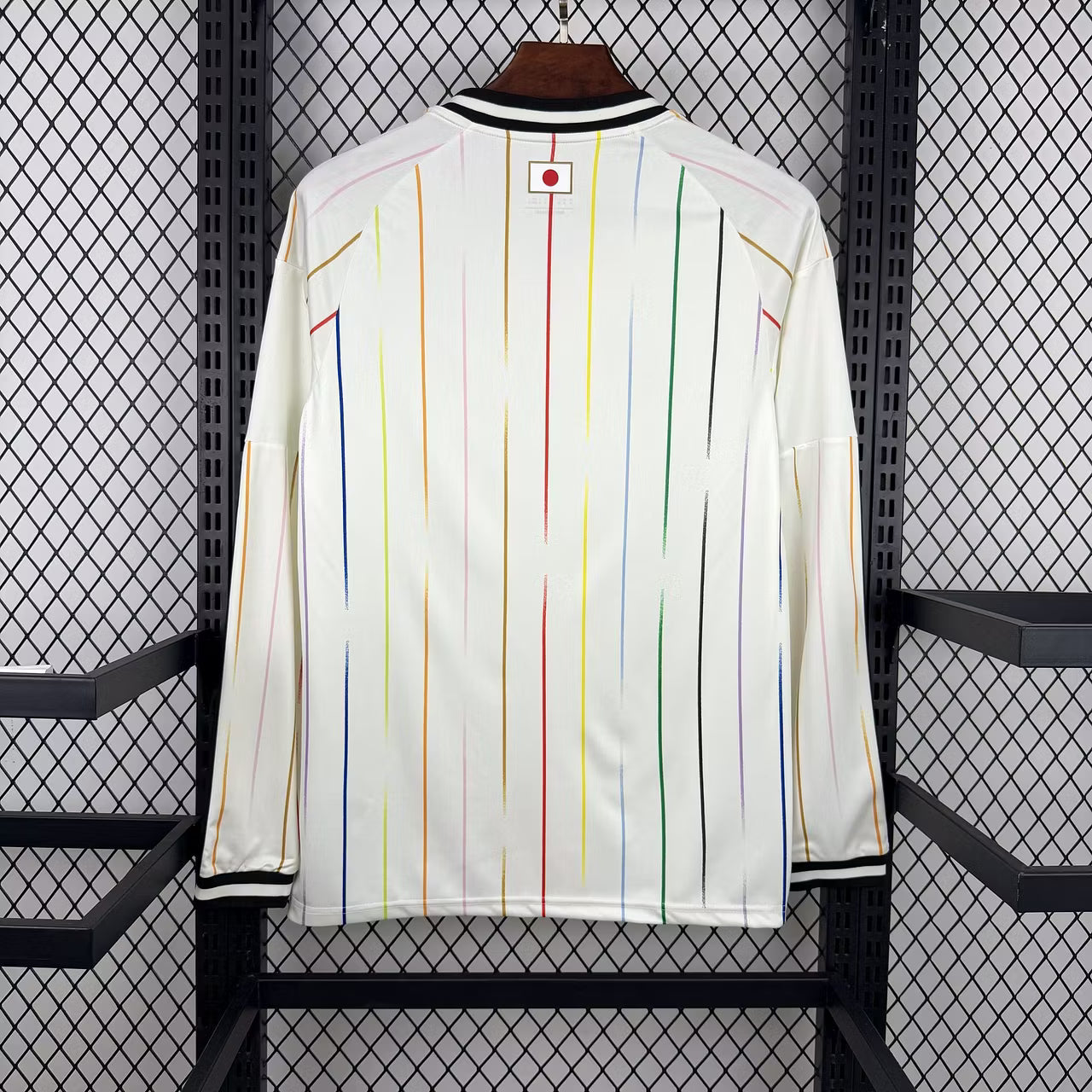 Camiseta de visitante de Japón 2026 edición fan manga larga
