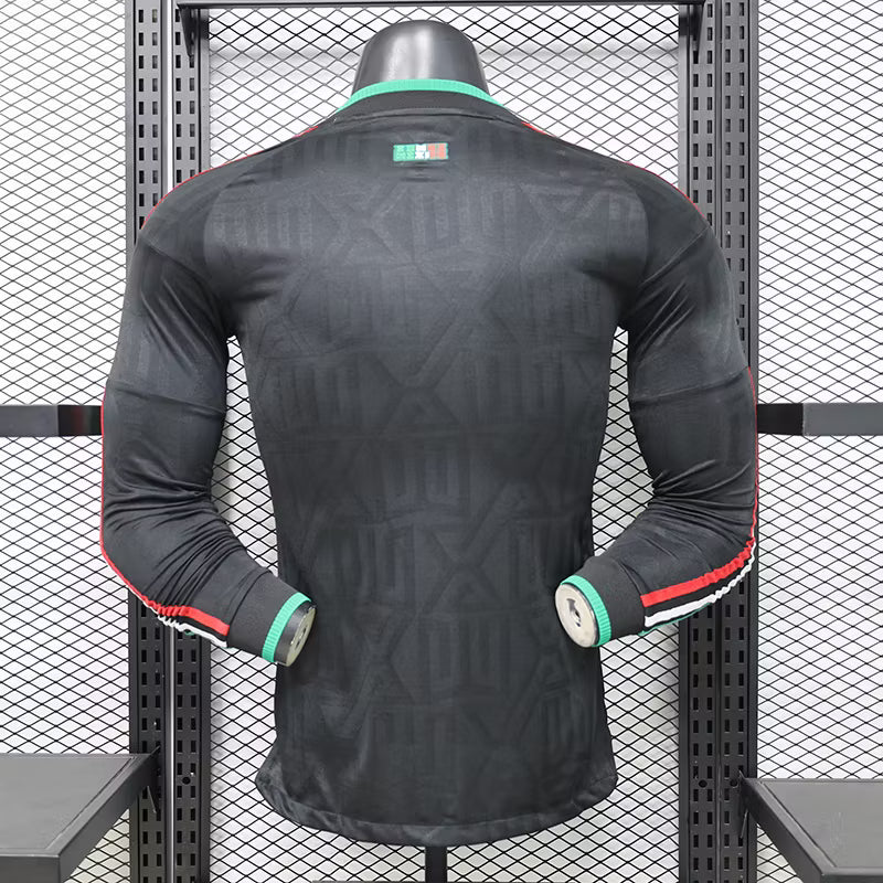 Camiseta de visitante de México 2026 edición jugador manga larga