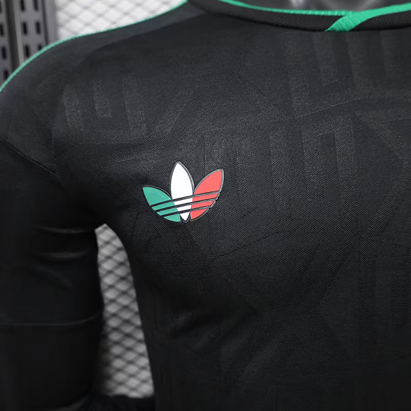 Camiseta de visitante de México 2026 edición jugador manga larga