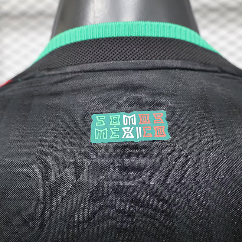 Camiseta de visitante de México 2026 edición jugador manga larga