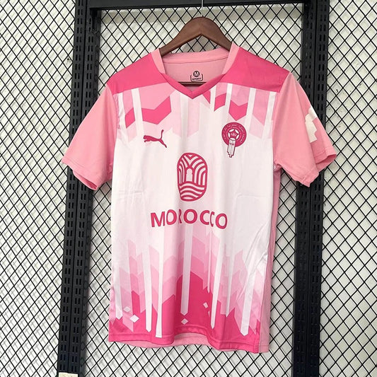 Camiseta especial rosa de Marruecos 25/26, edición fan