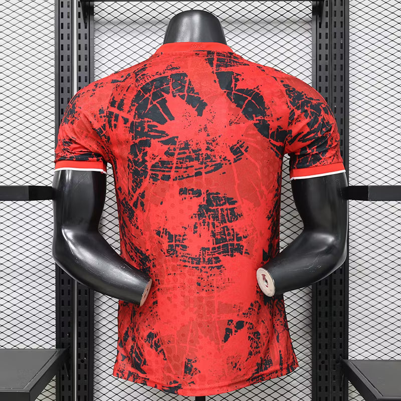 Camiseta especial roja de Canadá 2026 edición jugador