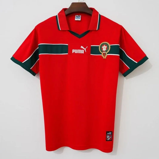 Camiseta retro de visitante de Marruecos 1998