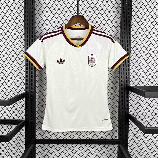 Camiseta femenina de visitante de España 2026 edición fan