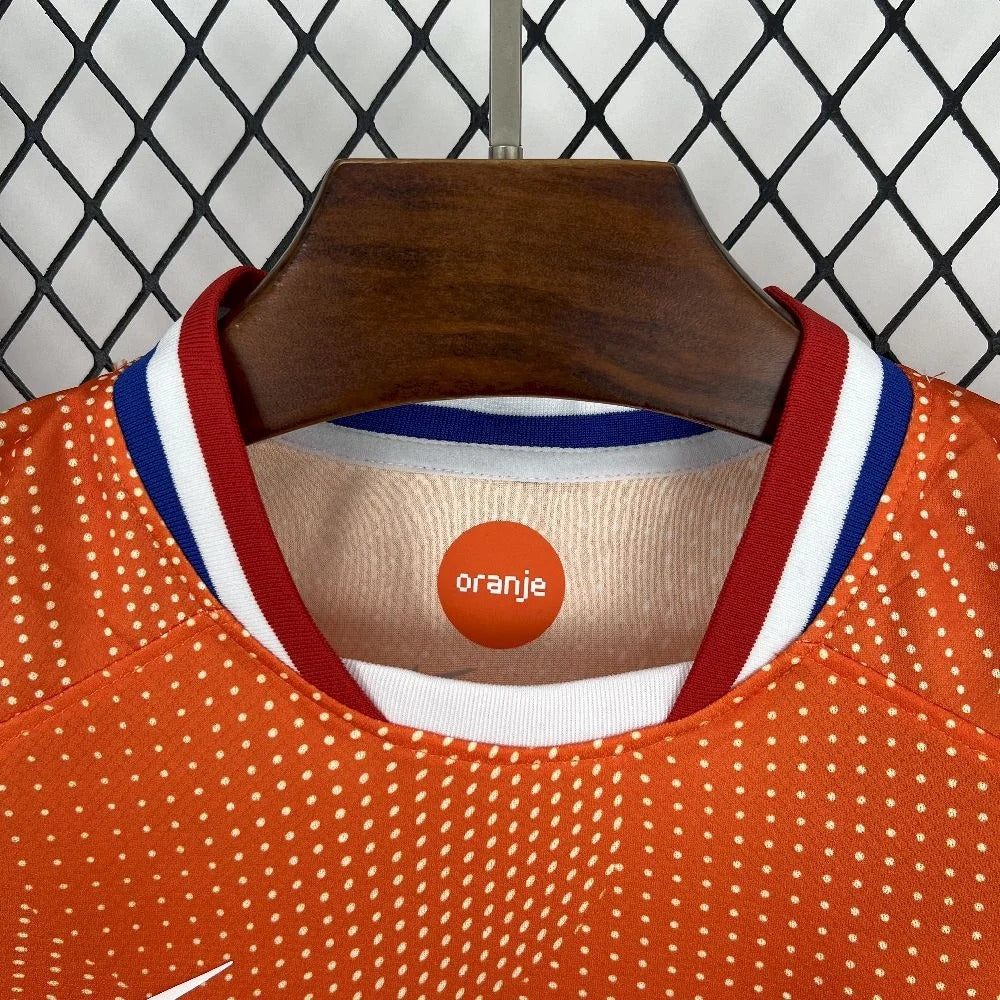 Camiseta local de Holanda 2025/26, versión fan