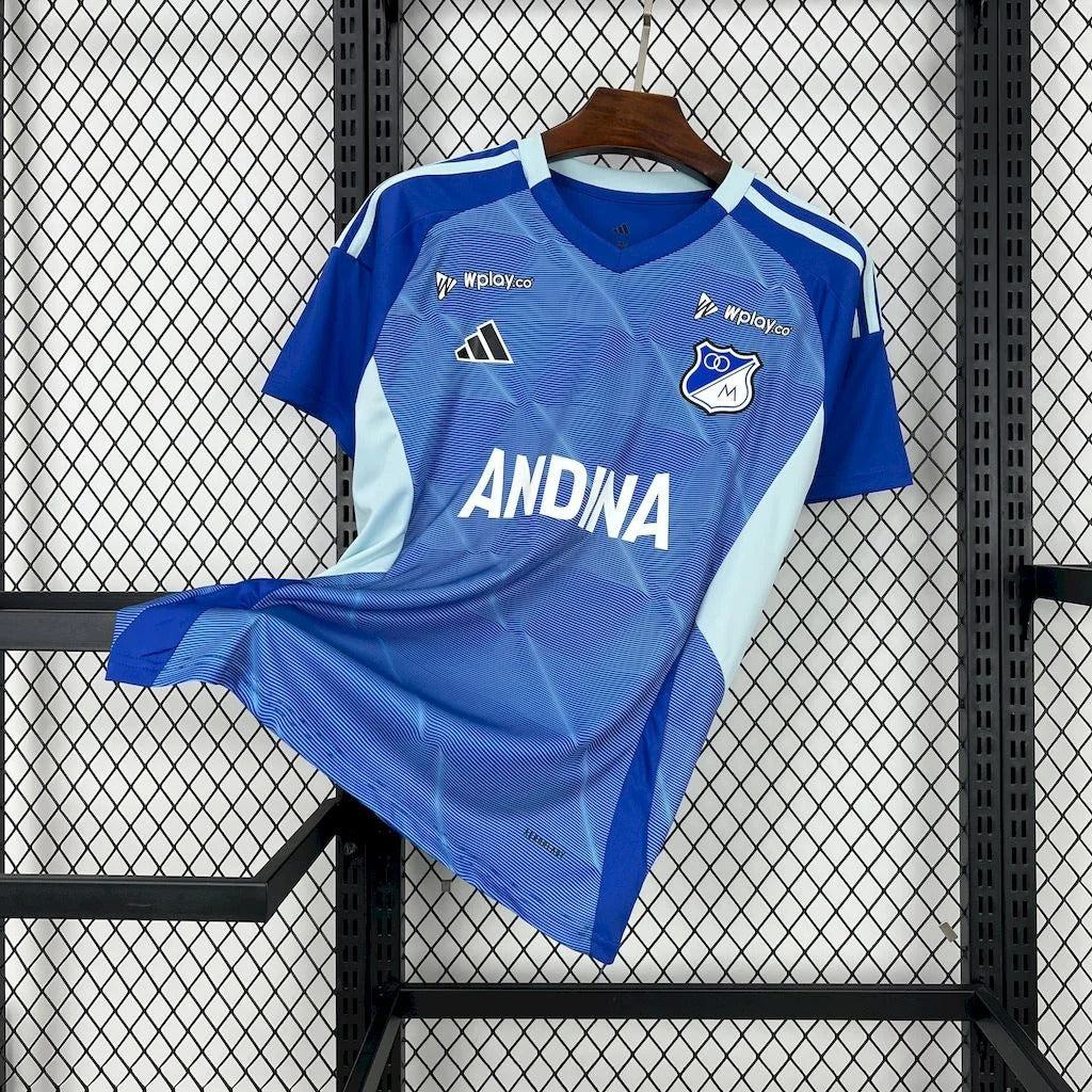 Camiseta local de Millonarios 25/26, edición fan