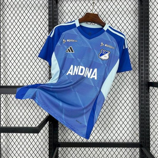 Camiseta local de Millonarios 25/26, edición fan