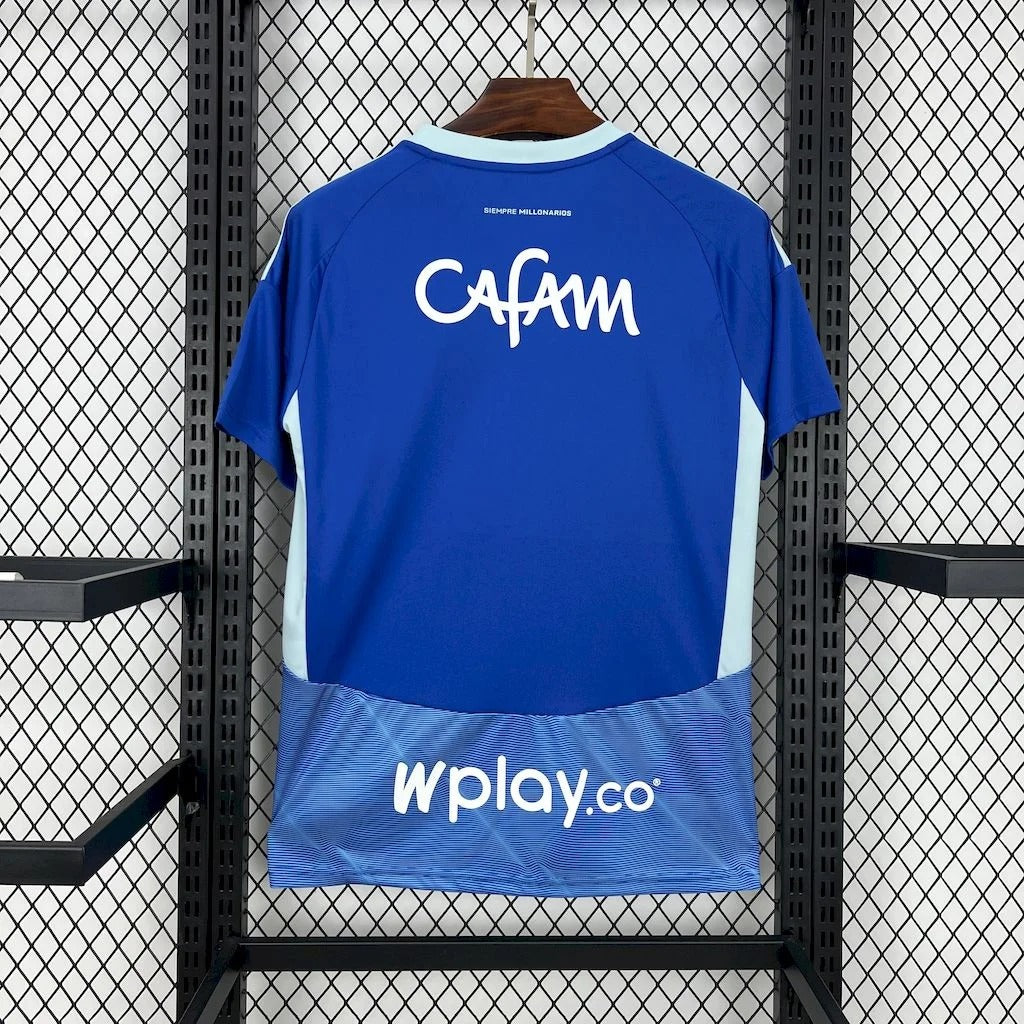 Camiseta local de Millonarios 25/26, edición fan