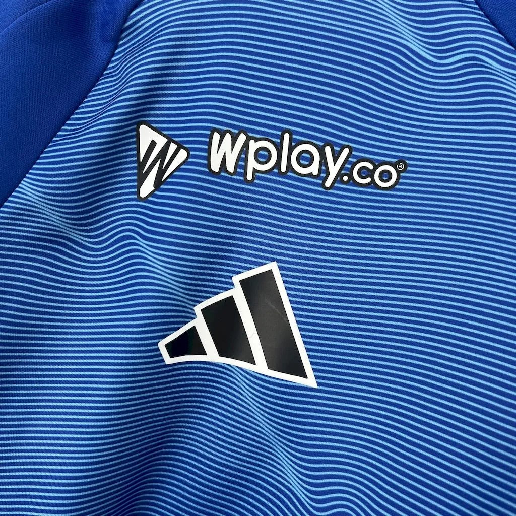Camiseta local de Millonarios 25/26, edición fan
