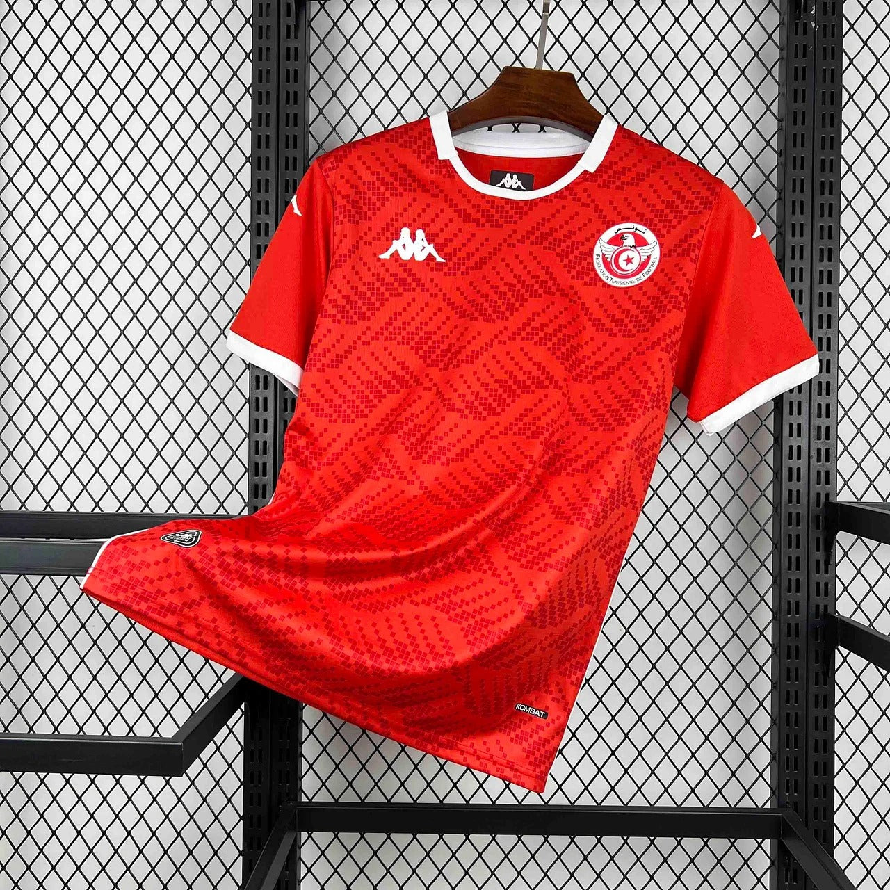 Camiseta local de la selección nacional de Túnez 2025, edición fan